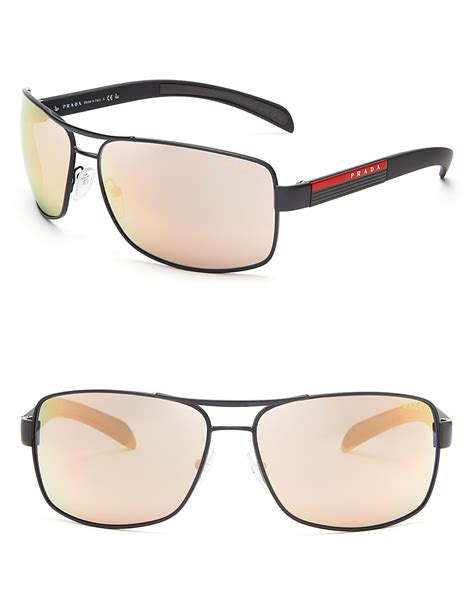 prada men's sunglasses brown|Prada men's sunglasses polarized.